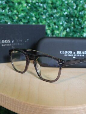 Christopher Cloos x Tom Brady Blue Light Glasses, HERMOSA Grey Tonic/Bar